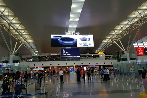 Lắp đặt màn hình led trong nhà